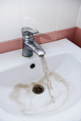 Concern About Brown Water Coming Out Of A Faucet Sewer Solutions