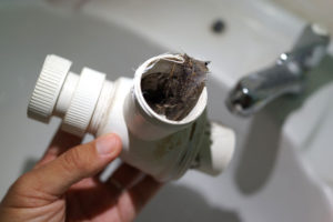clogged pipe clogged pipe