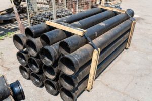 cast iron pipes