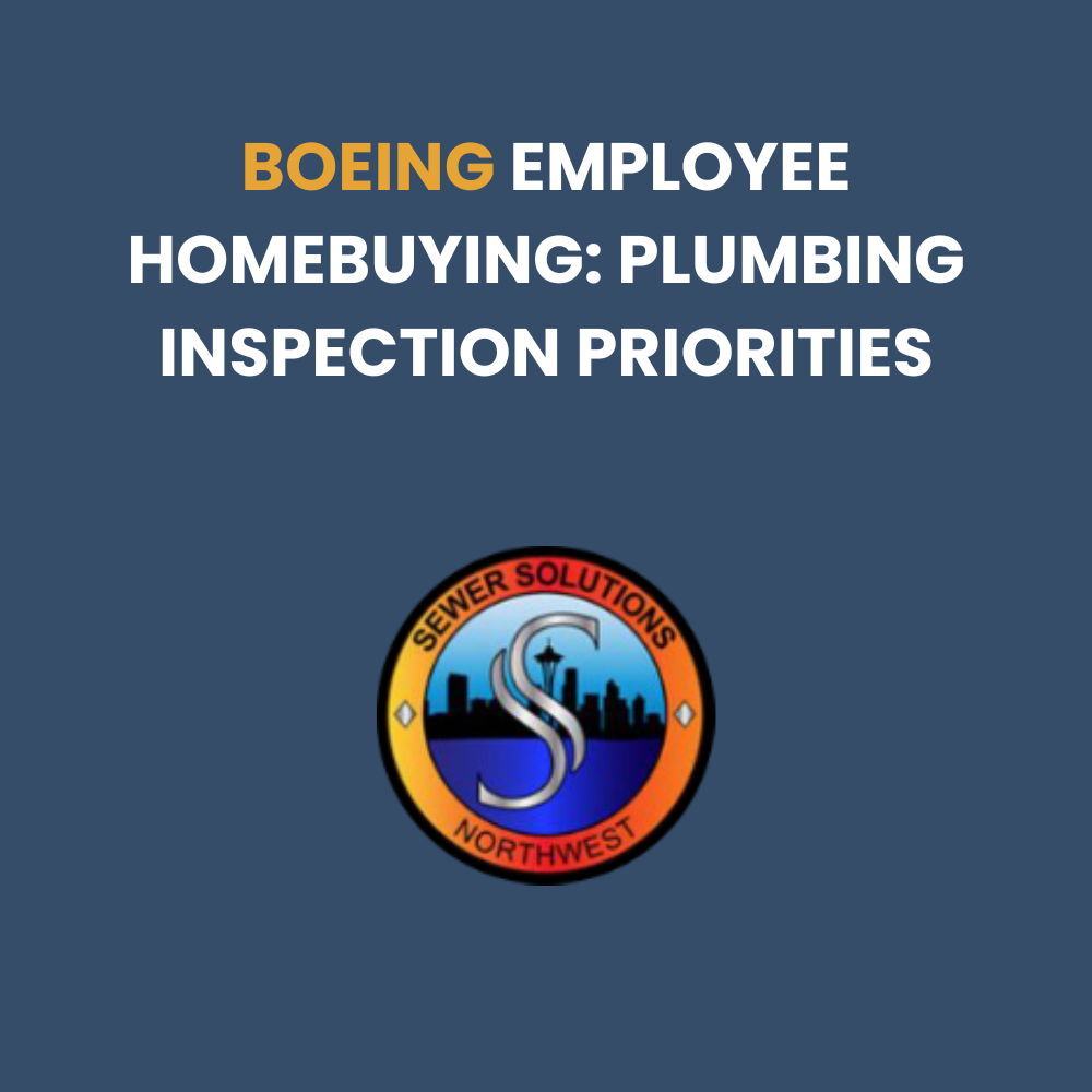 boeing everett home inspection plumbing
