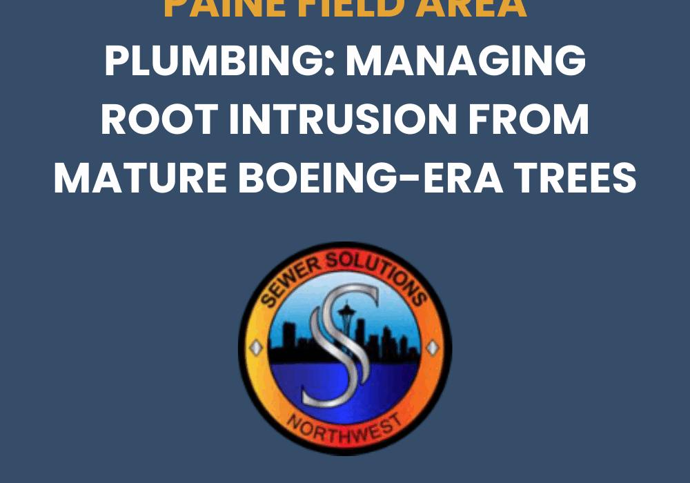paine field mukilteo root intrusion plumbing