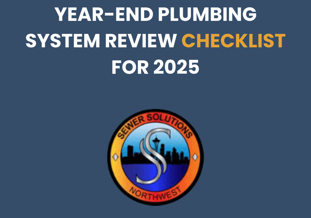 year end plumbing inspection checklist